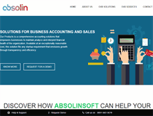 Tablet Screenshot of absolinsoft.com